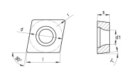 Пластина CNMM 250924S-PC9 AC150P