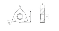 Пластина WNMG 080404E-PC4 AC150K